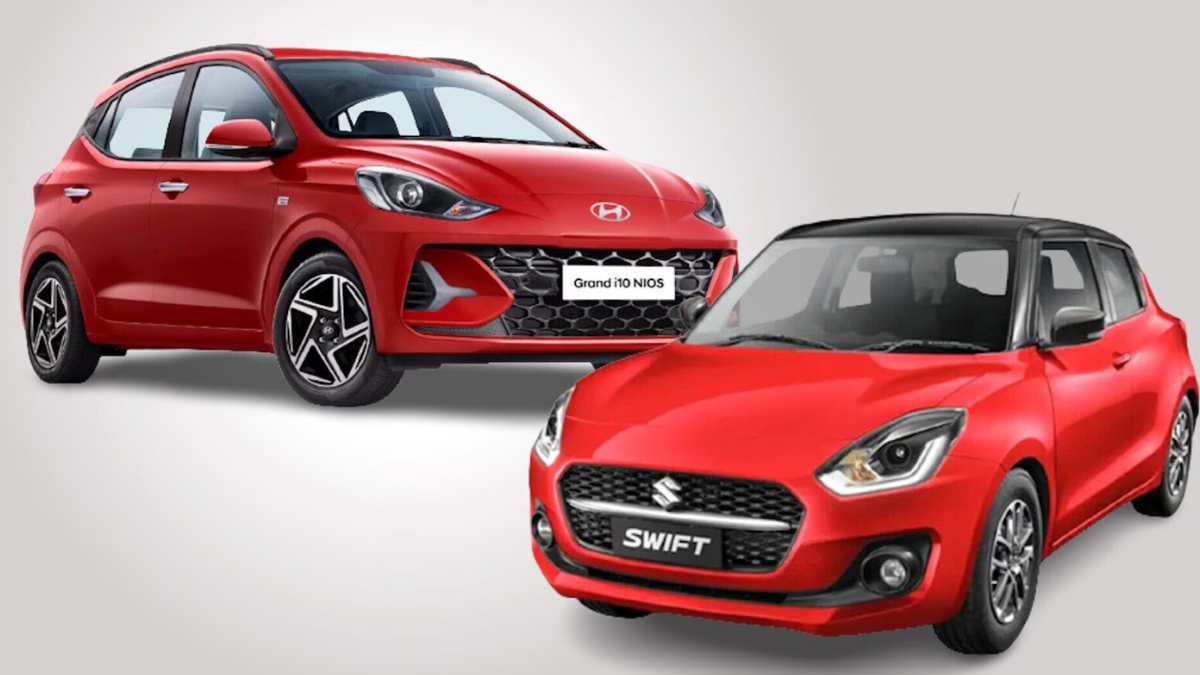 Maruti Swift vs Hyundai Grand i10 Nios (2025)